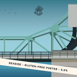 Hyllie Bryggeri Seaside Gluten-free Porter 5.5% 24x330ml Can