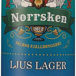 Sälens Fjällbryggeri Norrsken ljus Lager 5.2% 24x440ml Can